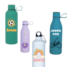 Botella de color personalizada