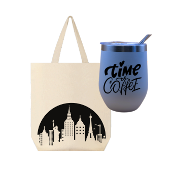 Taza Térmica + Tote Bag